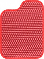 Great Wall H5  Ковры ЕВА Красный Красный, цвет Красный, цвет окантовки Красный